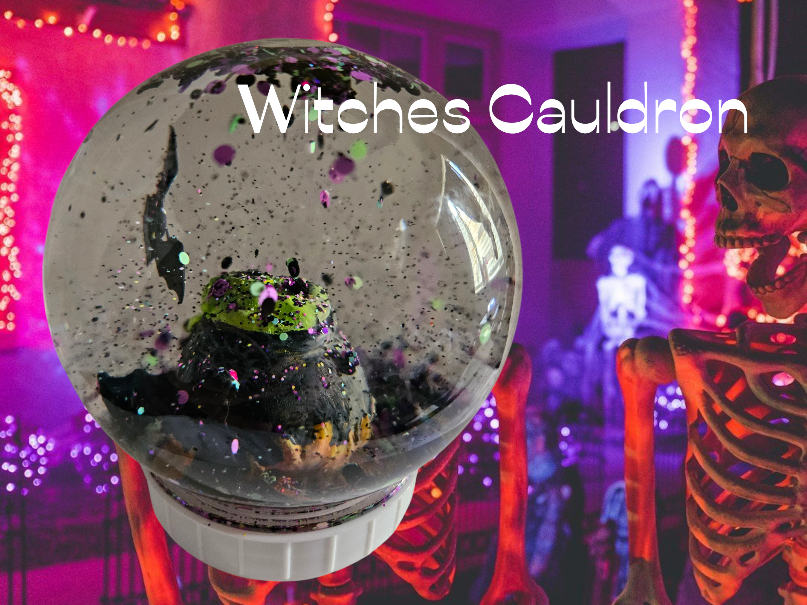 Halloween Snow Globes