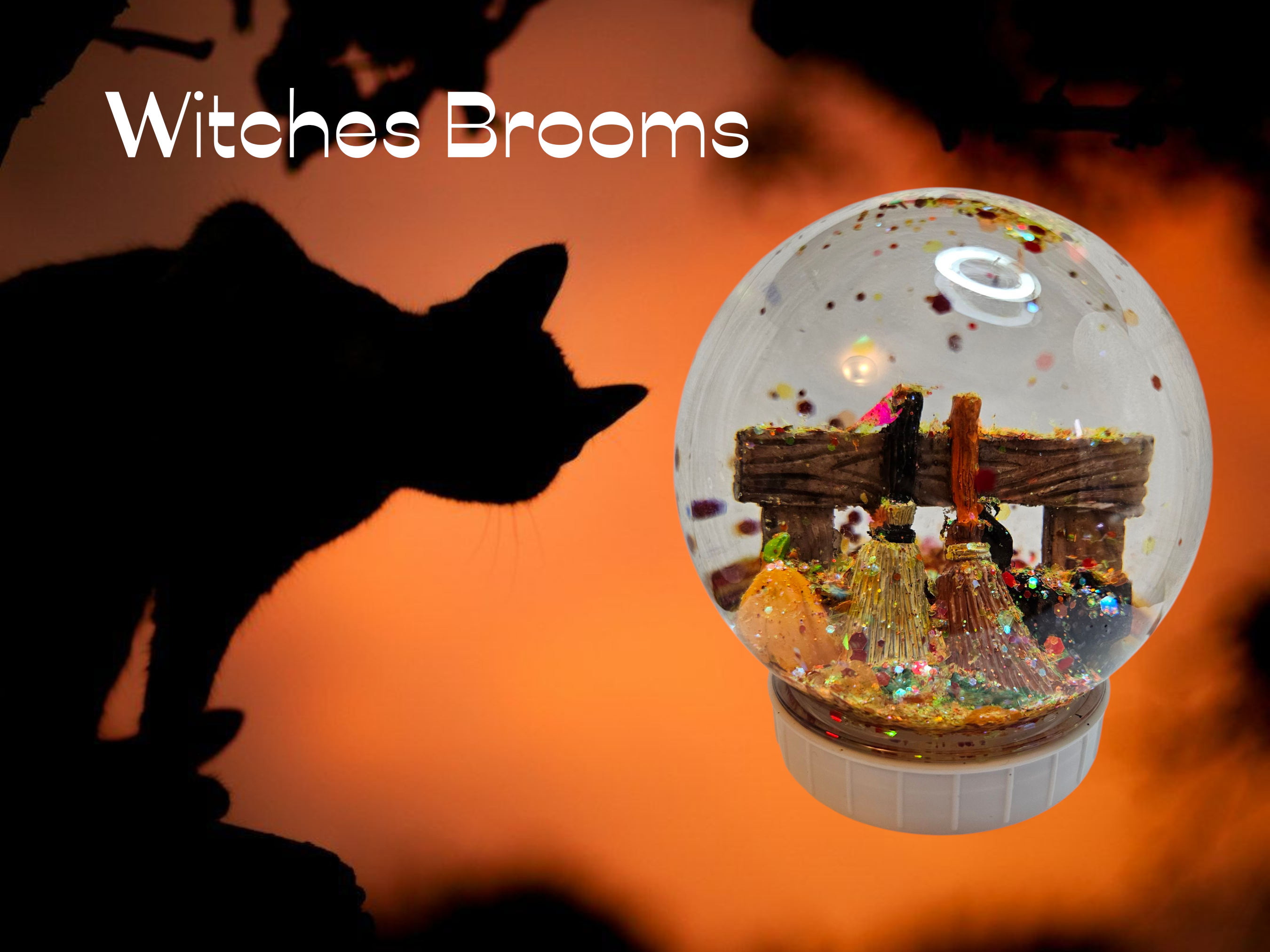 Halloween Snow Globes