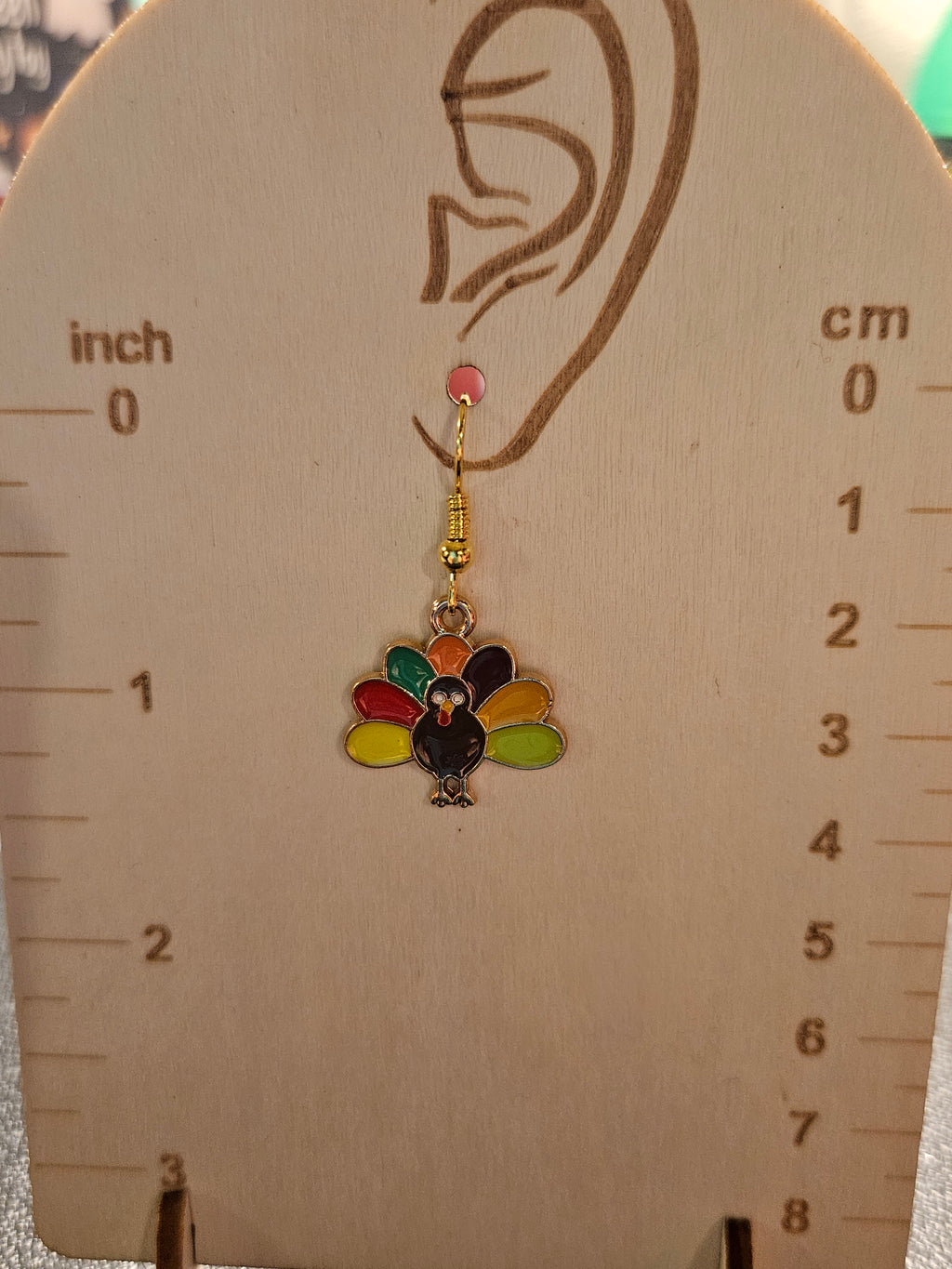 Earrings, Thanksgiving Turkeys